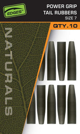 Fox Edges Naturals Power Grip Tail Rubbers - dé KarperCentrale